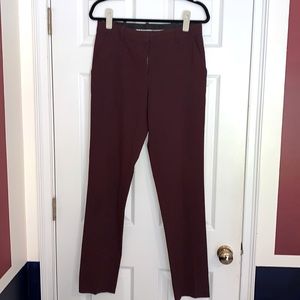 Barneys New York Co-op - Maroon Pants - Size 6